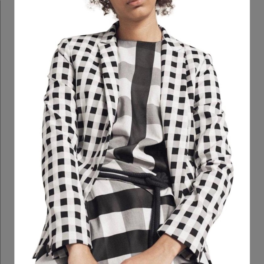Rag & Bone Archer Gingham Check Blazer